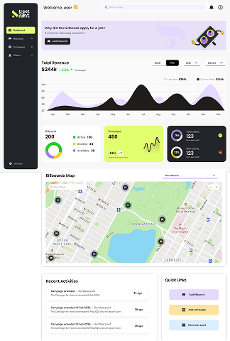 Streetsight dashboard mockup